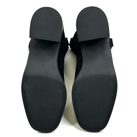 Steve Madden Romney Black Suede Pull On Booties Womens Size 7.5M New $160 - Picture 14 of 14